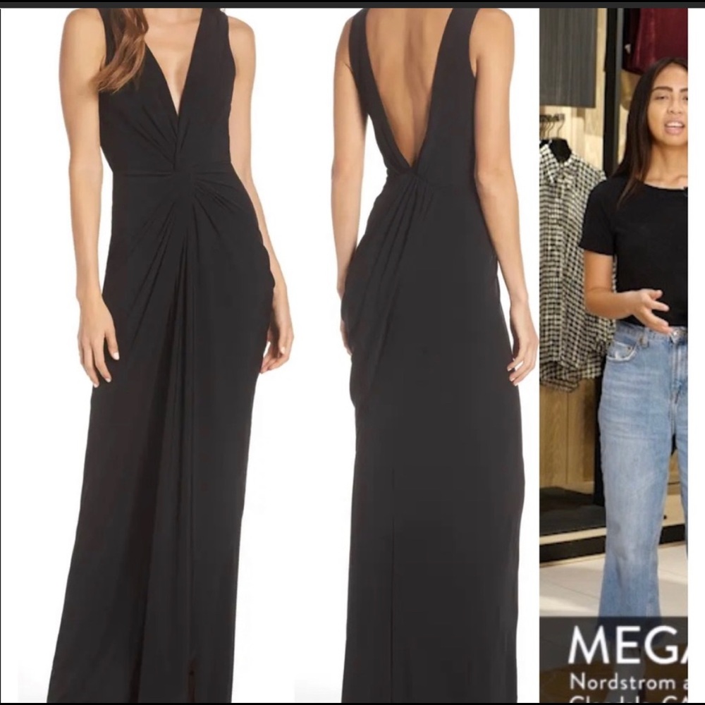 Katie may Leo twist gown